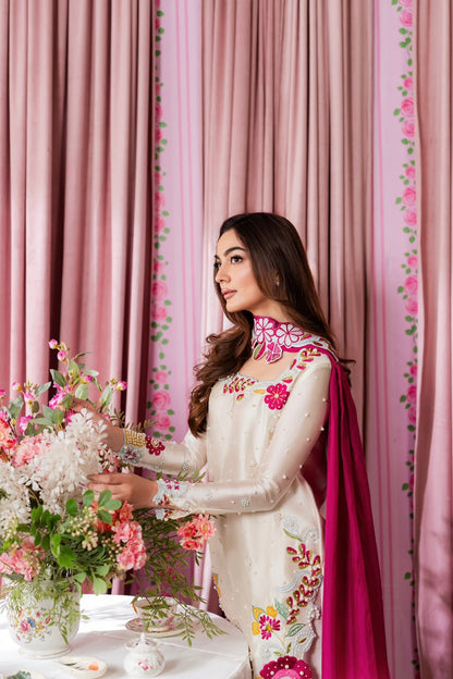 SHANZAY ANOOSHAY MULTI FLORAL SHAMOZ