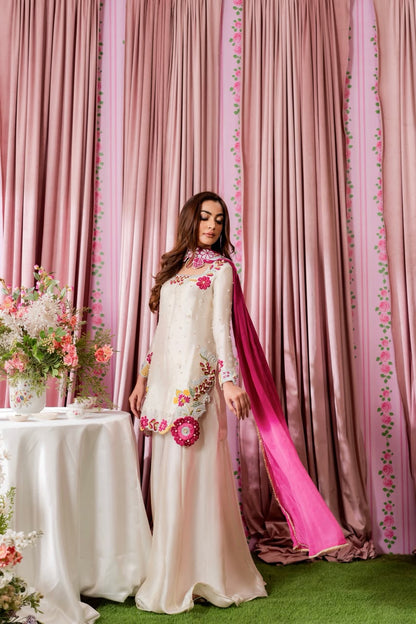 SHANZAY ANOOSHAY MULTI FLORAL SHAMOZ