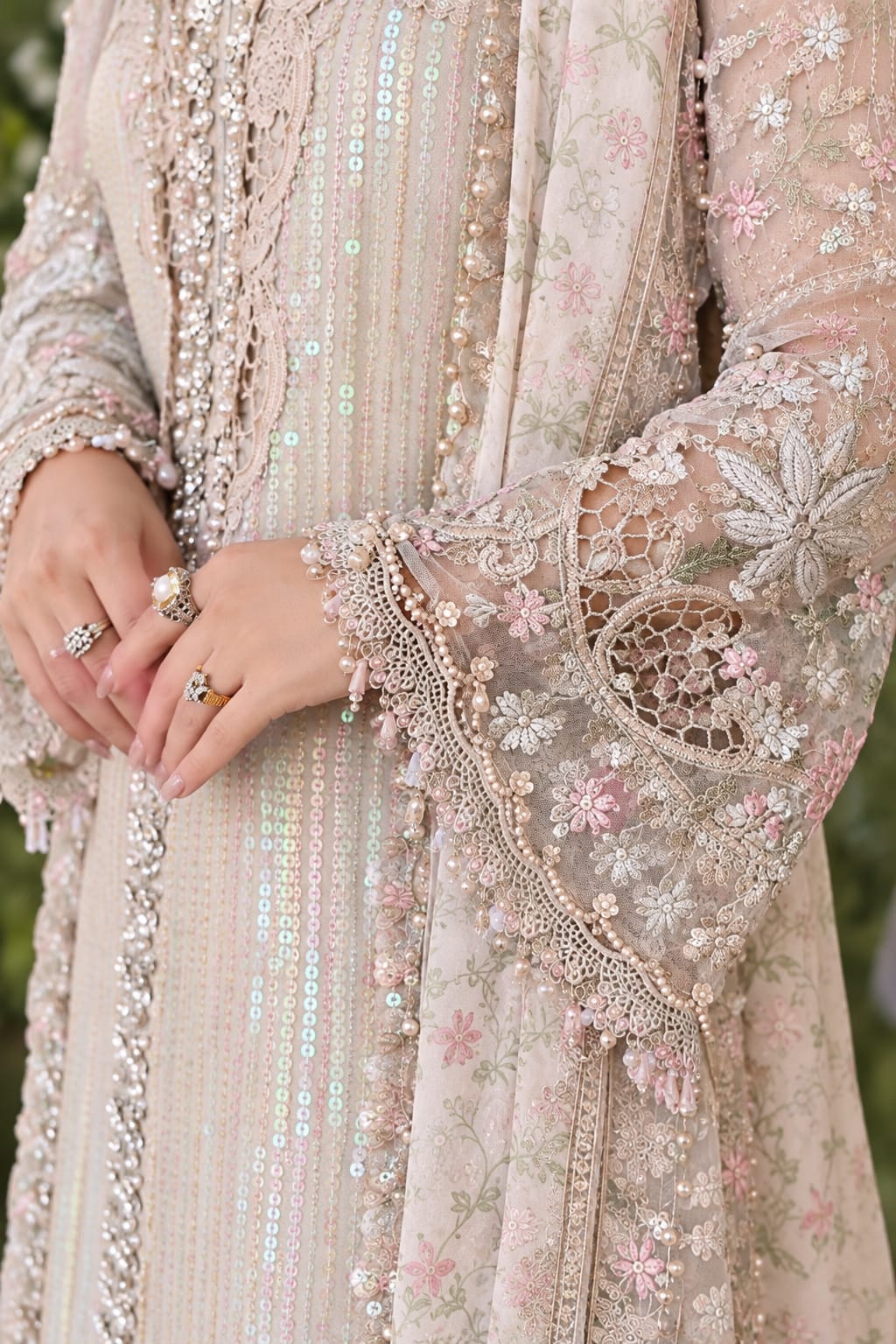 Maria B Chiffon Embroidered Unstitched Collection